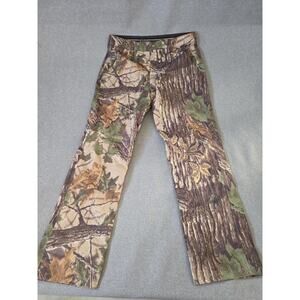 Vintage 90s Cabelas Outdoor Gear Realtree Camo Pants Mens 34x30 Made in USA